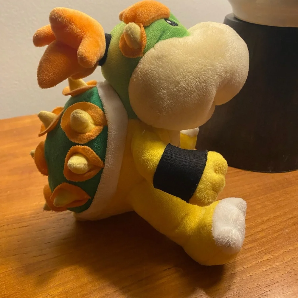 Bowser Jr. Soft Plush - San-ei 7” - Picture 2 of 8
